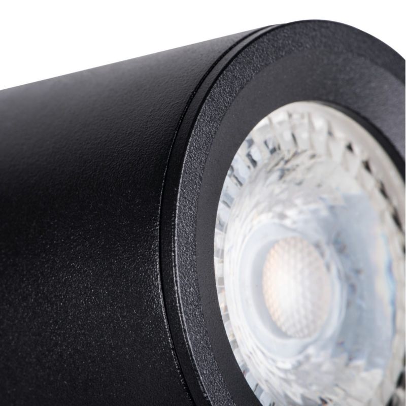 Reflektor spot Kanlux Laurin  czarny  2 x GU10 x 35W IP20 wym: 22 x 7 cm - 1 szt.