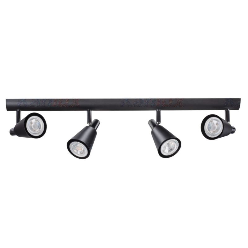 Reflektor spot Kanlux Sempra  czarny  4 x GU10 x 35W IP20 wym: 60 x 6,5 cm - 1 szt.