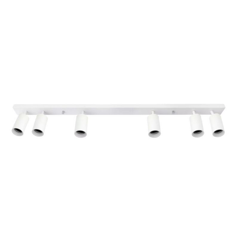 Reflektor sufitowy IdeaLED Qualis biały  6 x GU10 x 40W IP20 wym: 14 x 119 x 6 cm - 1 szt.