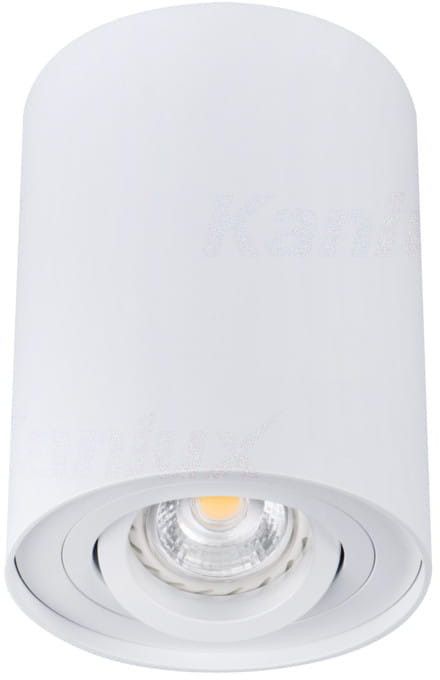 Reflektor sufitowy Kanlux Bord biały  1 x GU10 x 25W IP20 wym: 9,5 x 9,5 cm - 1 szt.