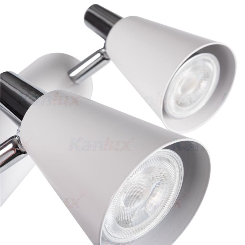 Reflektor sufitowy Kanlux Sempra  biały  3 x GU10 x 35W IP20 wym: 42,5 x 6,5 cm - 1 szt.