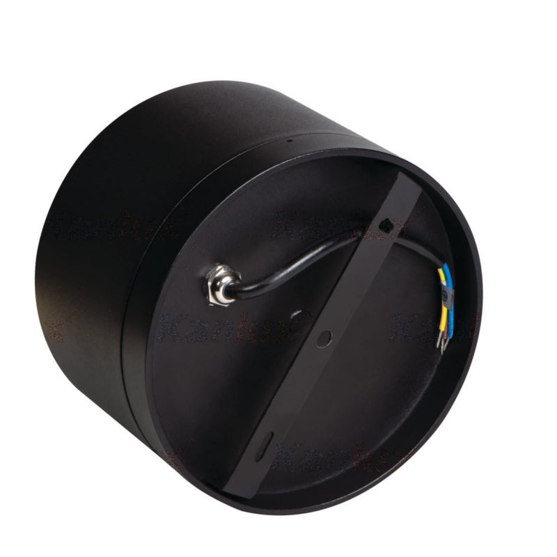 Reflektor sufitowy Kanlux Tiberi czarny LED 30W 4000k 3000lm do łazienki IP54 wym: 17 x 17 cm aluminium - 1 szt.