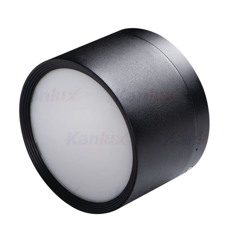 Reflektor sufitowy Kanlux Tiberi czarny LED 30W 4000k 3000lm do łazienki IP54 wym: 17 x 17 cm aluminium - 1 szt.