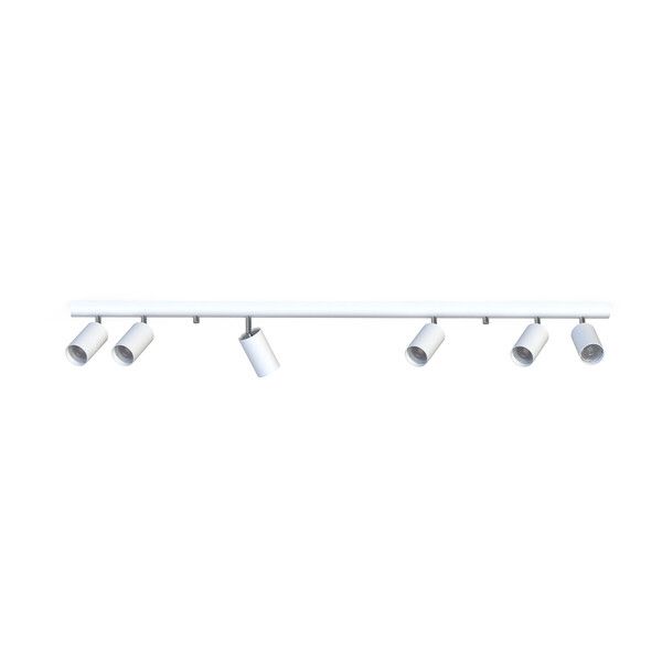 Reflektor sufitowy Nowodvorski Lighting Eye  biały  6 x GU10 x 10W IP20 wym: 119 x 7 cm - 1 szt.