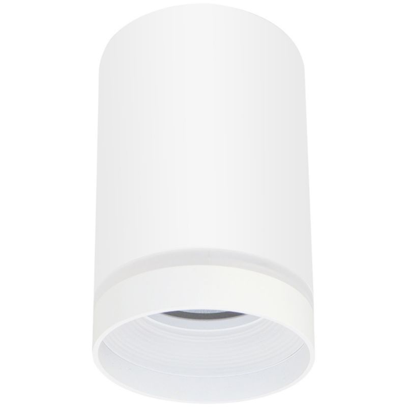 Reflektor sufitowy Polux Fabri  biały  1 x GU10 x 10W IP20 wym: 11 x 7 cm - 1 szt.