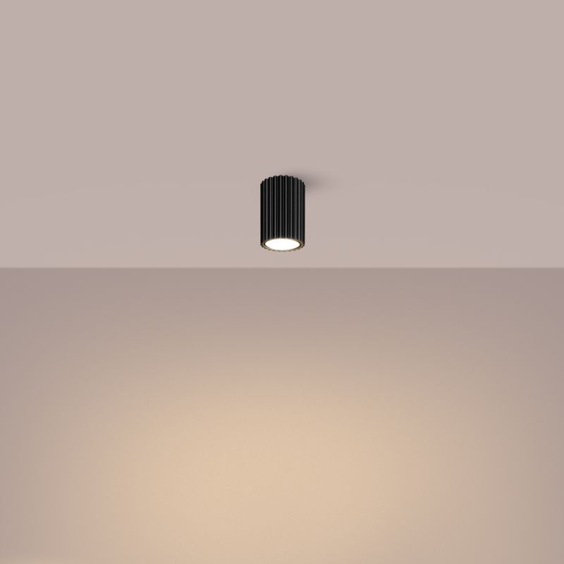 Reflektor sufitowy  Pure Lume GRAVIO czarny 1xGU10x10W IP20 wym:10x6,5x6,5cm - 1 szt.