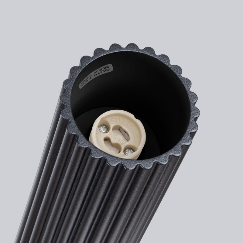 Reflektor sufitowy  Pure Lume GRAVIO czarny 1xGU10x10W IP20 wym:20x6,5x6,5cm - 1 szt.