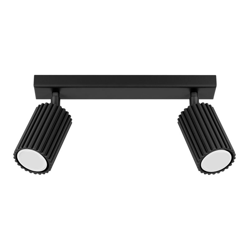 Reflektor sufitowy  Pure Lume GRAVIO czarny 2xGU10x10W IP20 wym:16,5x30x6,5cm - 1 szt.