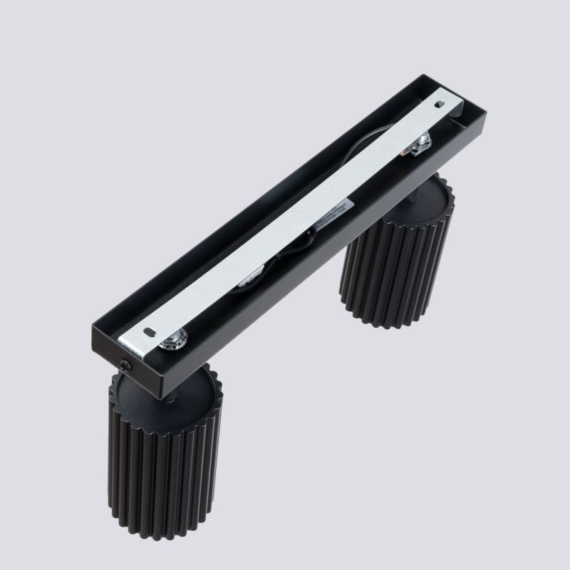 Reflektor sufitowy  Pure Lume GRAVIO czarny 2xGU10x10W IP20 wym:16,5x30x6,5cm - 1 szt.
