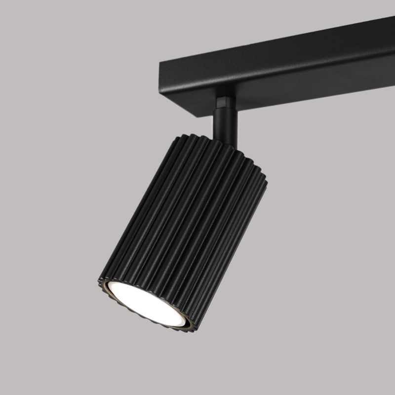 Reflektor sufitowy  Pure Lume GRAVIO czarny 2xGU10x10W IP20 wym:16,5x30x6,5cm - 1 szt.