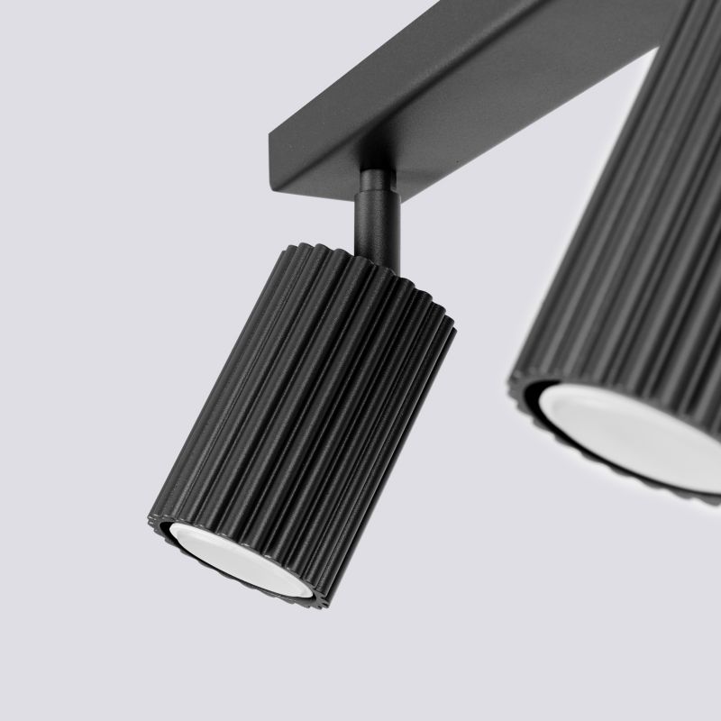 Reflektor sufitowy  Pure Lume GRAVIO czarny 2xGU10x10W IP20 wym:16,5x30x6,5cm - 1 szt.