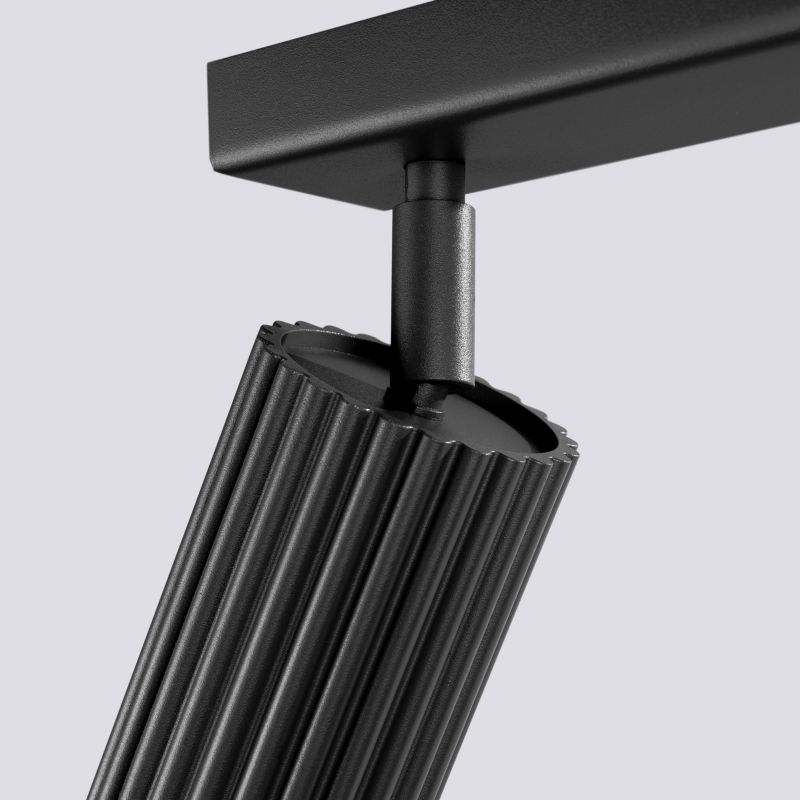 Reflektor sufitowy  Pure Lume GRAVIO czarny 3xGU10x10W IP20 wym:16,5x45x6,5cm - 1 szt.