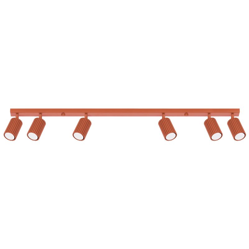 Reflektor sufitowy  Pure Lume GRAVIO ochra czerwona 6xGU10x10W IP20 wym:16,5x117x6,5cm - 1 szt.