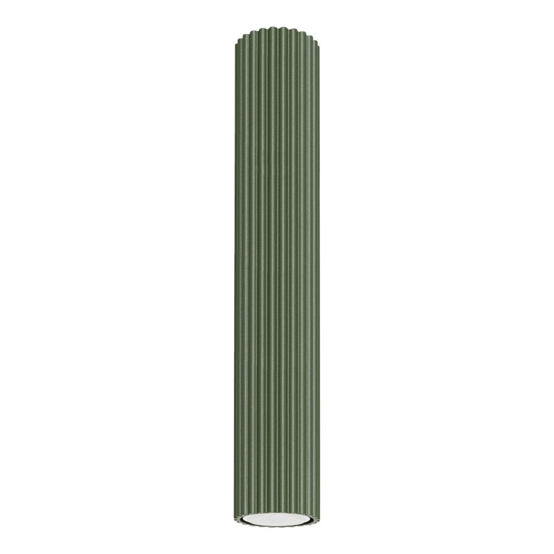 Reflektor sufitowy  Pure Lume GRAVIO zielony oliwkowy 1xGU10x10W IP20 wym:40x6,5x6,5cm - 1 szt.