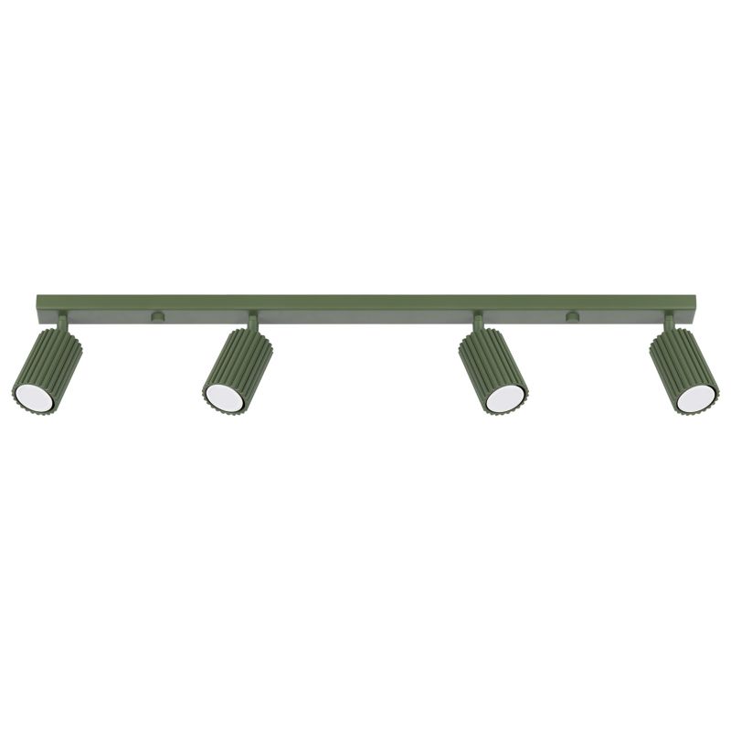 Reflektor sufitowy  Pure Lume GRAVIO zielony oliwkowy 4xGU10x10W IP20 wym:16,5x81x6,5cm - 1 szt.