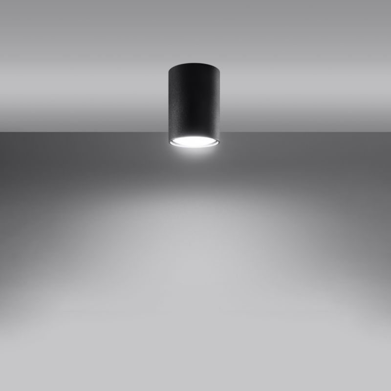 Reflektor sufitowy  Pure Lume MODENO czarny 1xGU10x40W IP20 wym:10x6x6cm - 1 szt.