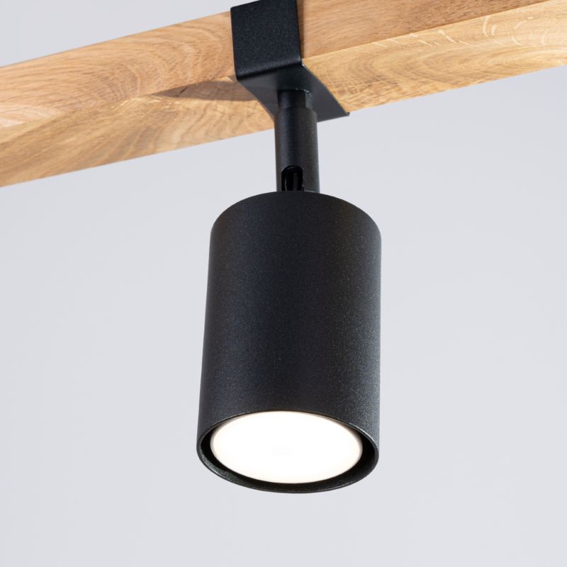 Reflektor sufitowy  Pure Lume NORDAL czarny 3xGU10x10W IP20 wym:17,2x6x54cm - 1 szt.