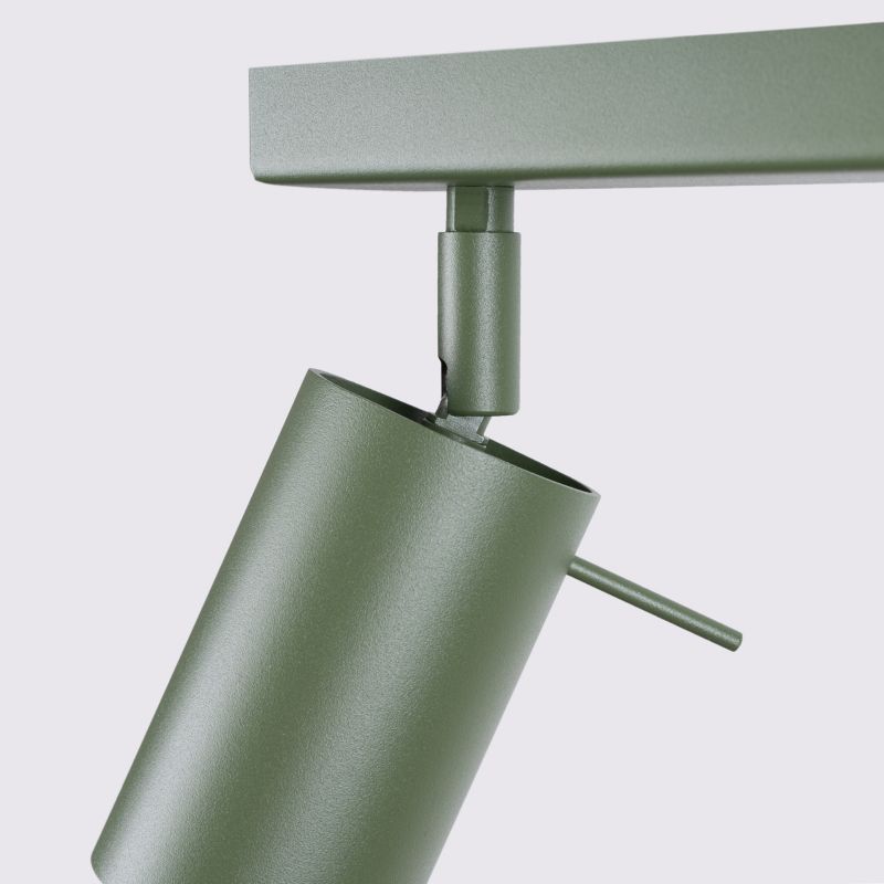 Reflektor sufitowy  Pure Lume TORQUE zielony oliwkowy 3xGU10x10W IP20 wym:17x45x6cm - 1 szt.