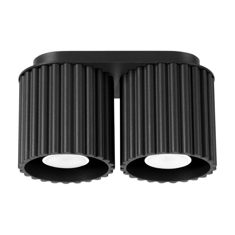 Reflektor sufitowy  Pure Lume VISTAO czarny 2xGU10x10W IP20 wym:12x21x10cm - 1 szt.