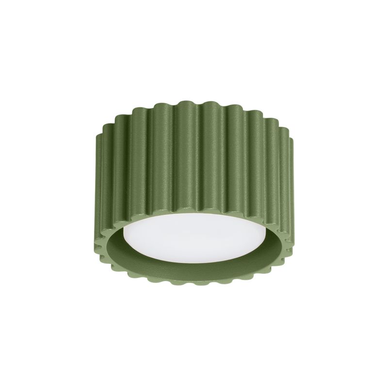 Reflektor sufitowy  Pure Lume VISTAO zielony oliwkowy 1xGX53x10W IP20 wym:6x10x10cm - 1 szt.