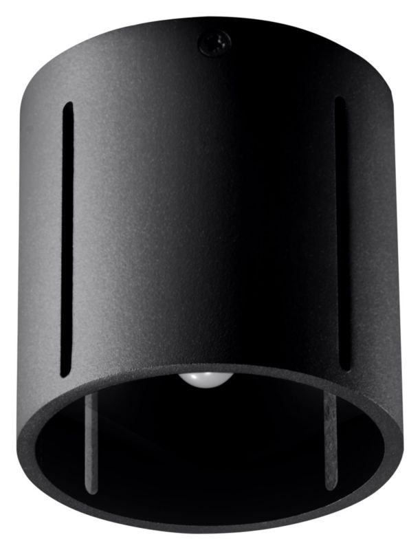 Reflektor sufitowy Sollux Lighting Inez  czarny  1 x G9 x 40W IP20 wym: 10 x 10 cm - 1 szt.