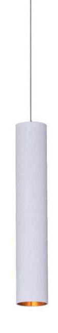 Reflektor szynowy LED DPM X-Line Solid wiszący 12 W 960 lm barwa zimna biały
