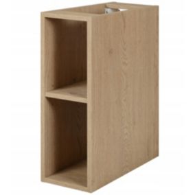 Regał łazienkowy dolny Furnidea 20 cm dąb jasny wiszący Simple 1 szt.