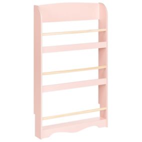 Regał ścienny MDF Pastelowy róż Liloet 1 szt.