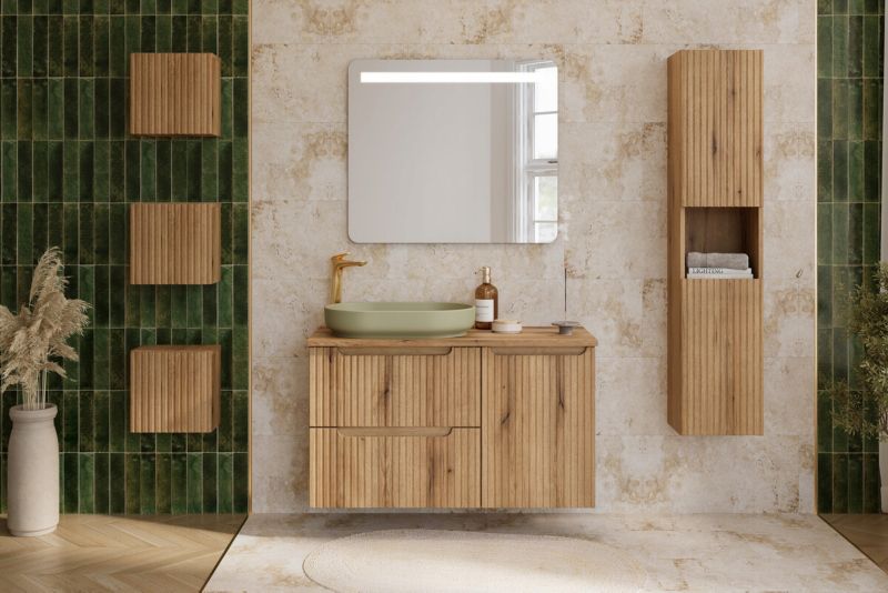 Regał górny Furnidea 40 cm dąb Coast Evoke otwarty Nova 1 szt.