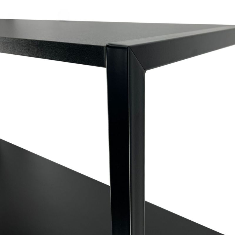 Regał industrialny Akord metalowy Czarny 40 cm kolor Czarny mat 6 półek 40x32x192 cm 1 szt.