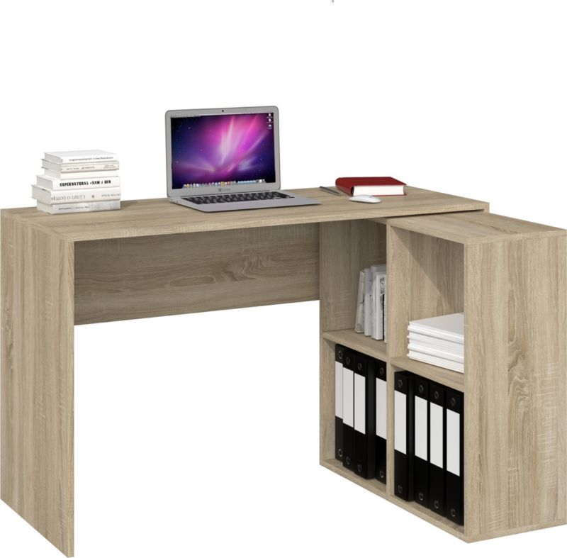 Regał Komorowy Topeshop Malax 2x2 - Dąb Sonoma 30x74x75 cm 1 szt.