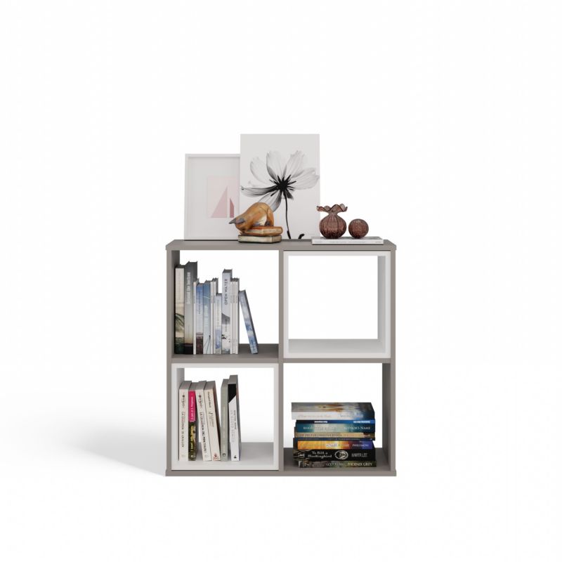 Regał Komorowy Topeshop Malax 2x2 Glina 30x74x75 cm 1 szt.