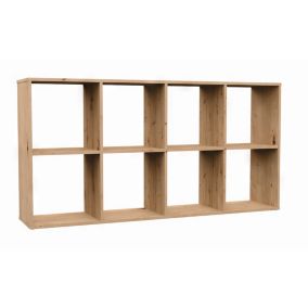 Regał Komorowy Topeshop Szafka Malax 2X4 Dąb Artisan 30x147x75 cm 1 szt.