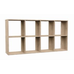 Regał Komorowy Topeshop Szafka Malax 2X4 Dąb Sonoma 30x147x75 cm 1 szt.