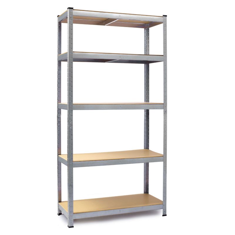 Regał magazynowy Humberg 180x100x50 cm metalowy 5 półek 175 kg 1 szt.