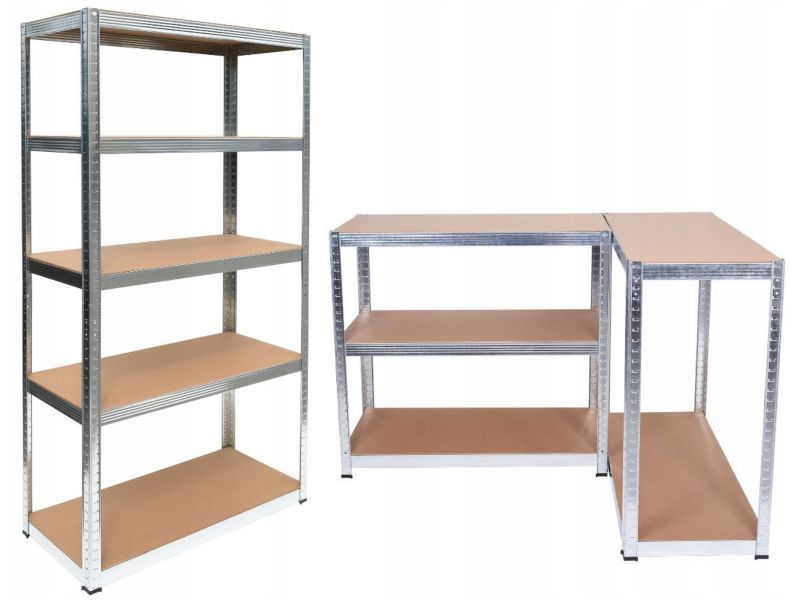 Regał Magazynowy Topeshop Metalowy G7030 MDF 875kg 30x70x150 cm 1 szt.
