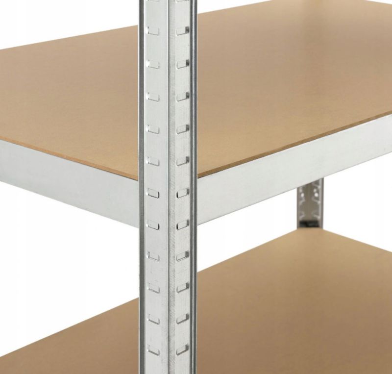 Regał metalowy magazynowy 5 półki FUNFIT HOME&OFFICE do piwnicy garażu 180x90x30cm 875kg 1 szt.