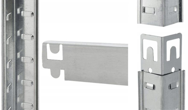 Regał metalowy magazynowy 5 półki FUNFIT HOME&OFFICE do piwnicy garażu 180x90x30cm 875kg 1 szt.