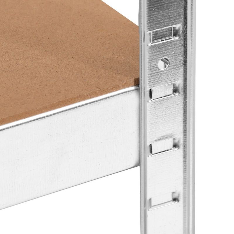 Regał metalowy magazynowy z 5 półkami Springos 180x90x40cm 875kg do piwnicy, garażu 1 szt.