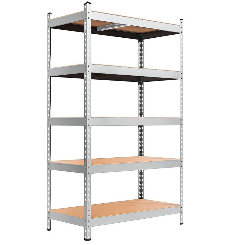 Regał metalowy magazynowy z 5 półkami Springos 205x120x45 cm 1000kg do piwnicy, garażu 1 szt.