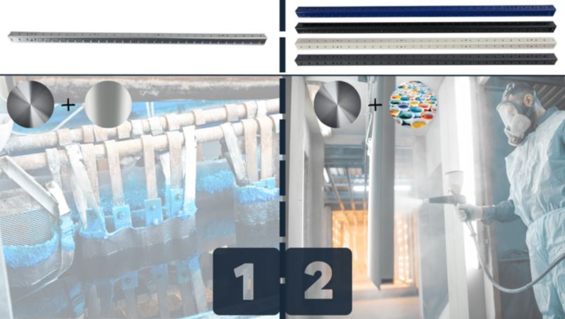 Regał metalowy MODO24 magazynowy ocynkowany helios 270x180x60cm 8 półek po 275 kg 1 szt.