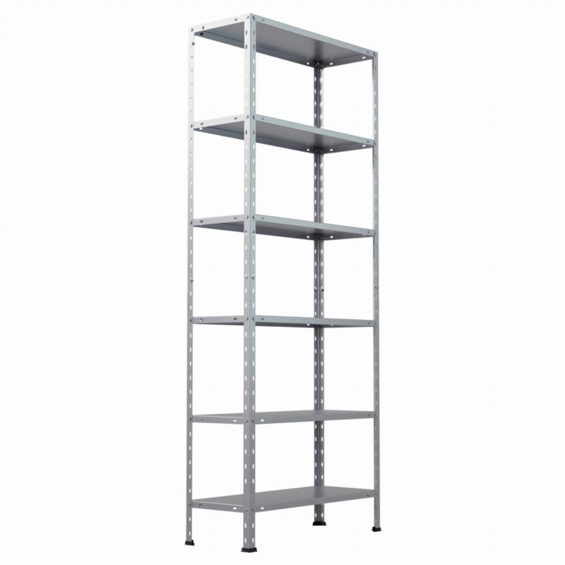 Regał metalowy skręcany MIKRO ND3 Metalkas 180x75x30 40kg ocynk 1 szt.