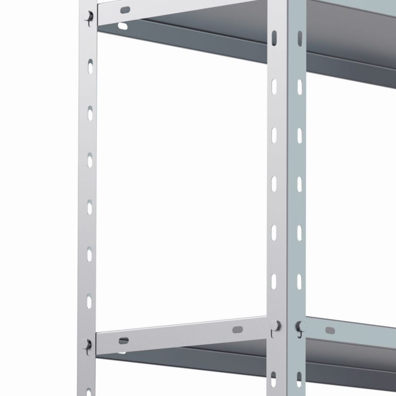 Regał metalowy skręcany MIKRO ND3 Metalkas 180x75x30 40kg ocynk 1 szt.