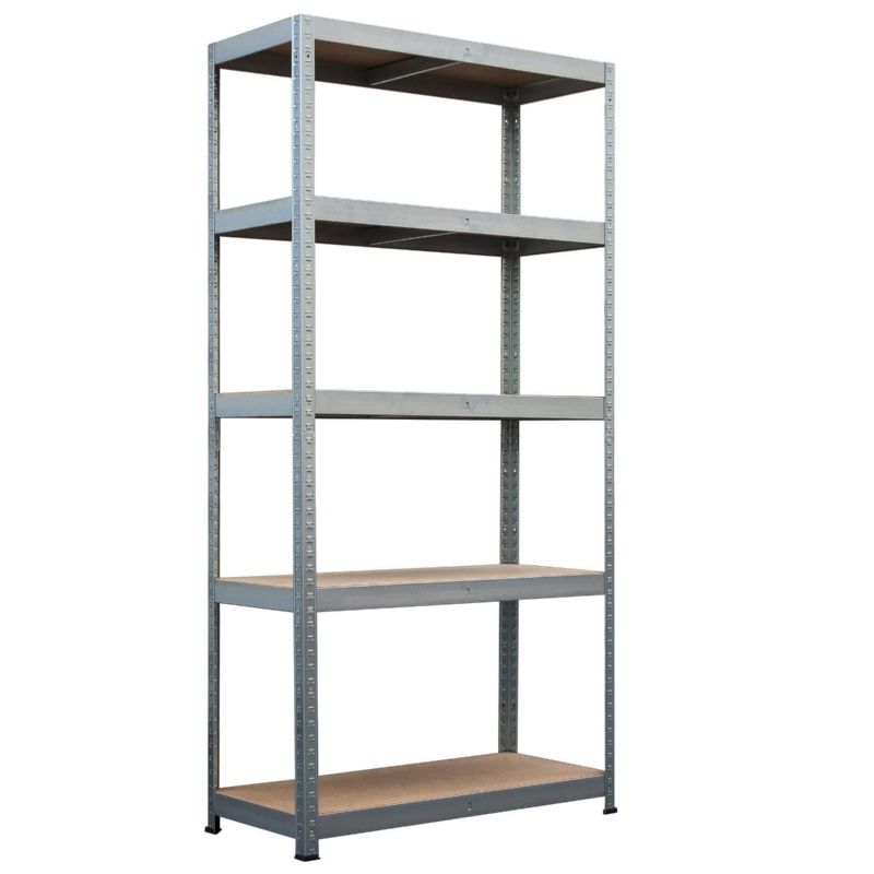 Regał metalowy wciskany ATLAS-3 Metalkas 180x90x45 200kg ocynk MDF 1 szt.
