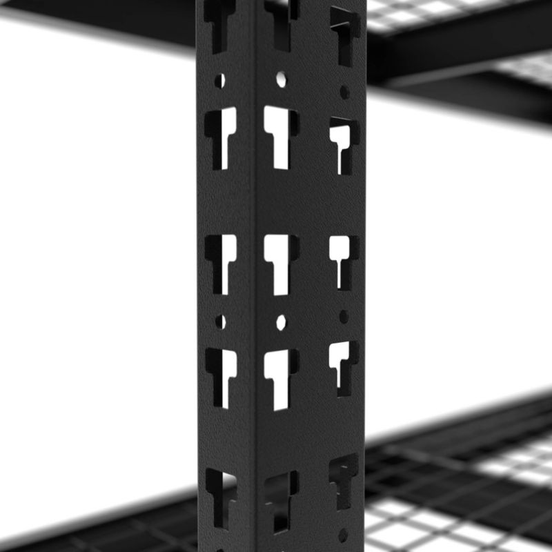 Regał metalowy wciskany Mega-Met Metalkas 180x180x60 300kg 4 półki krata 1 szt.