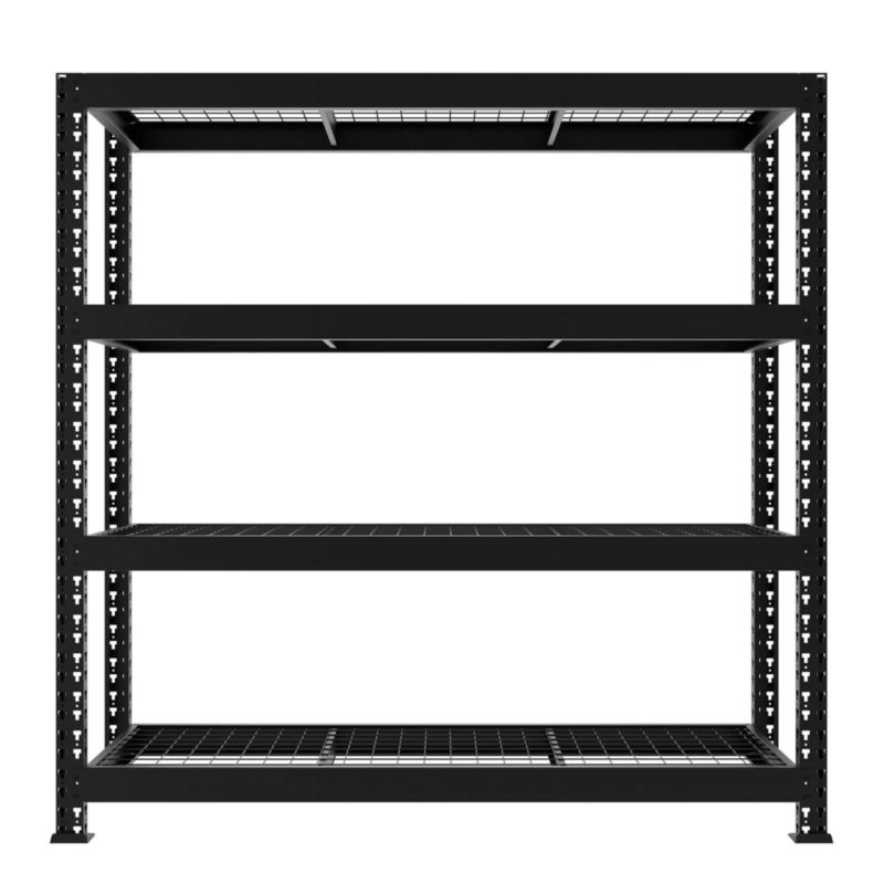 Regał metalowy wciskany Mega-Met Metalkas 180x180x60 500kg 4 półki krata 1 szt.