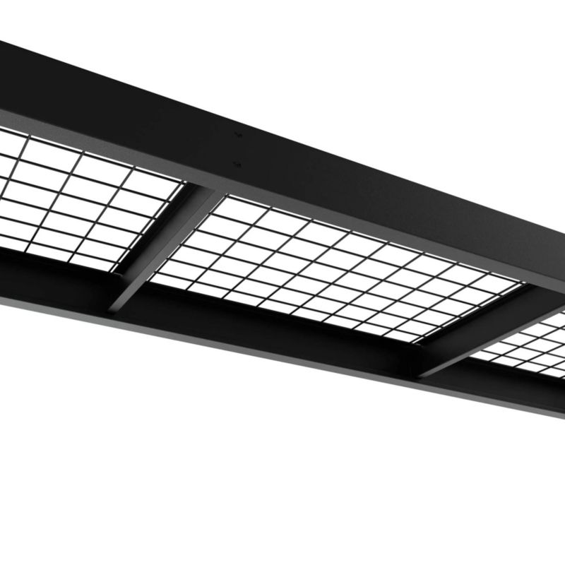 Regał metalowy wciskany Mega-Met Metalkas 180x180x60 500kg 4 półki krata 1 szt.