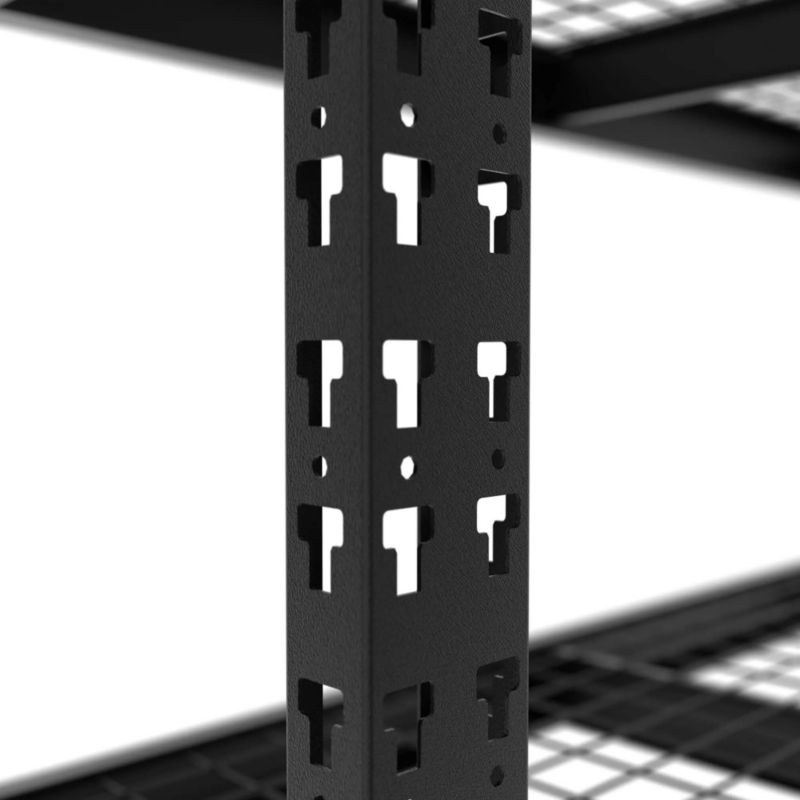 Regał metalowy wciskany Mega-Met Metalkas 180x180x60 500kg 4 półki krata 1 szt.