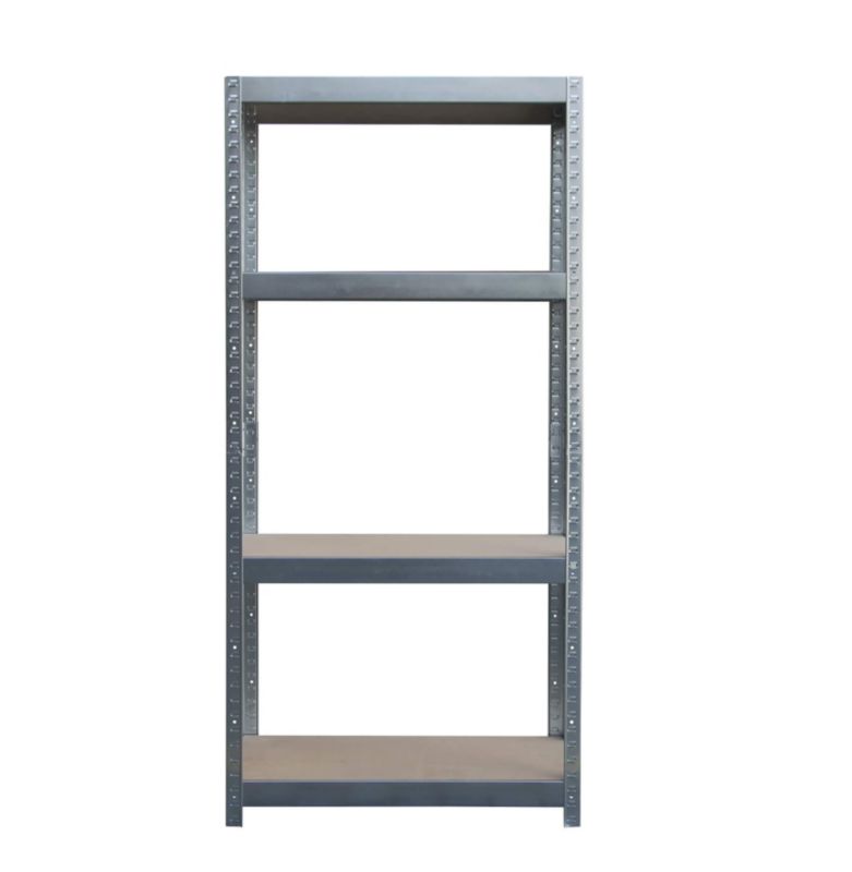 Regał metalowy wciskany P2P100 Metalkas 150x70x30 100kg ocynk HDF 1 szt.