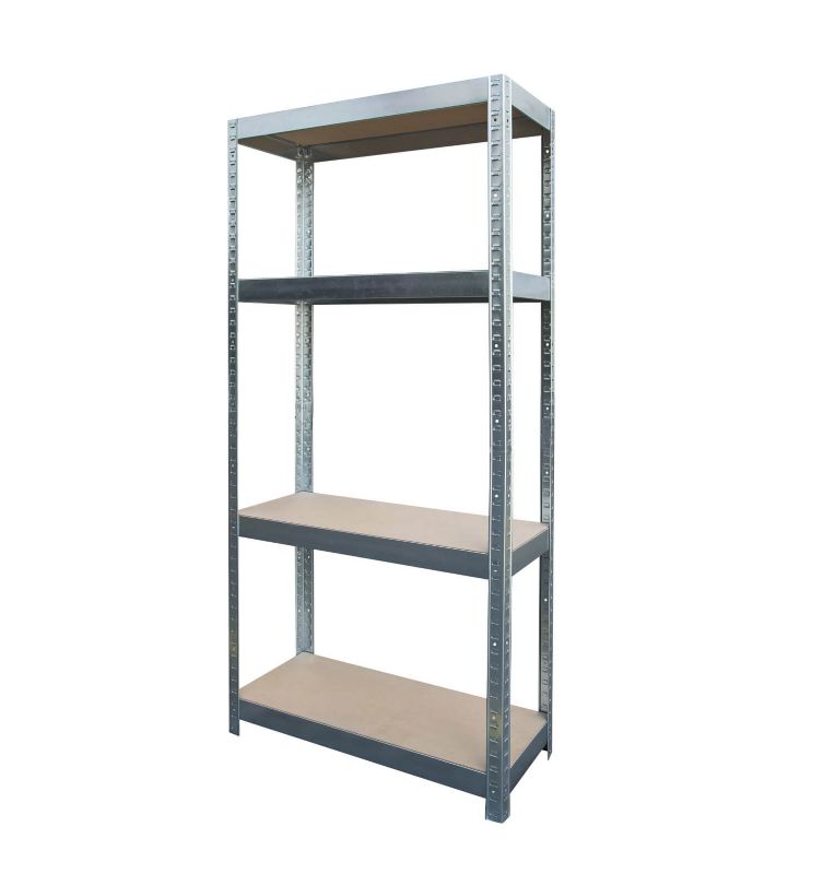 Regał metalowy wciskany P2P100 Metalkas 150x70x30 100kg ocynk HDF 1 szt.